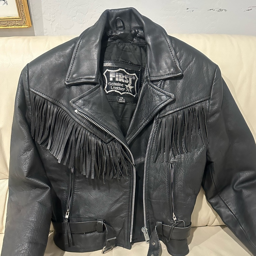 Leather Motorcycle Jacket